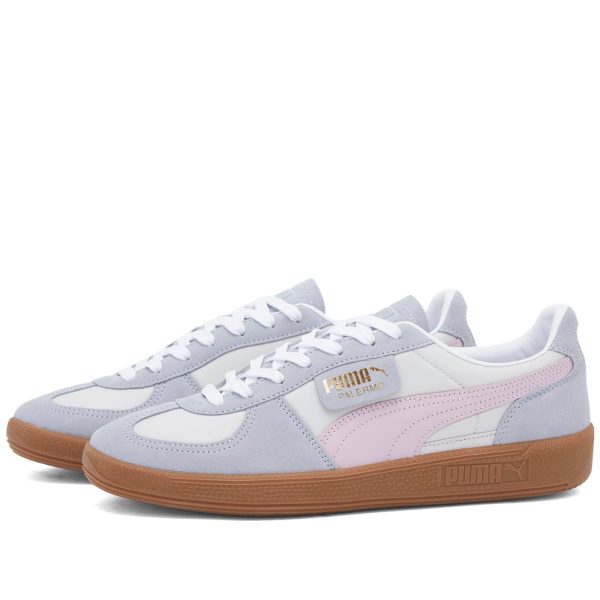 Puma Palermo OG Feather Grey/Grey Fog/Grape Mist (383011-10) серого цвета