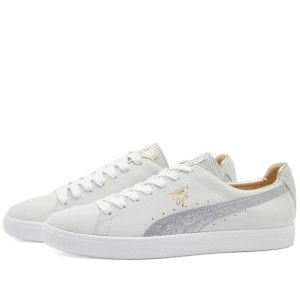 Puma Clyde MIJ Sorayama Feather Grey/Puma Silver (394497-01) серого цвета