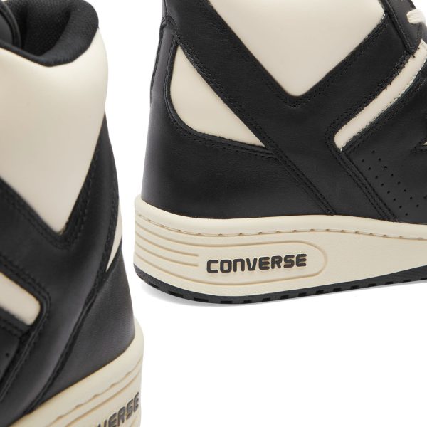 Converse Weapon Mid Black/Natural Ivory (A04400CC) черного цвета