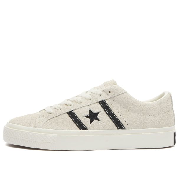 Converse One Star Academy Pro Ox Egret/Black (A06424CC) черного цвета