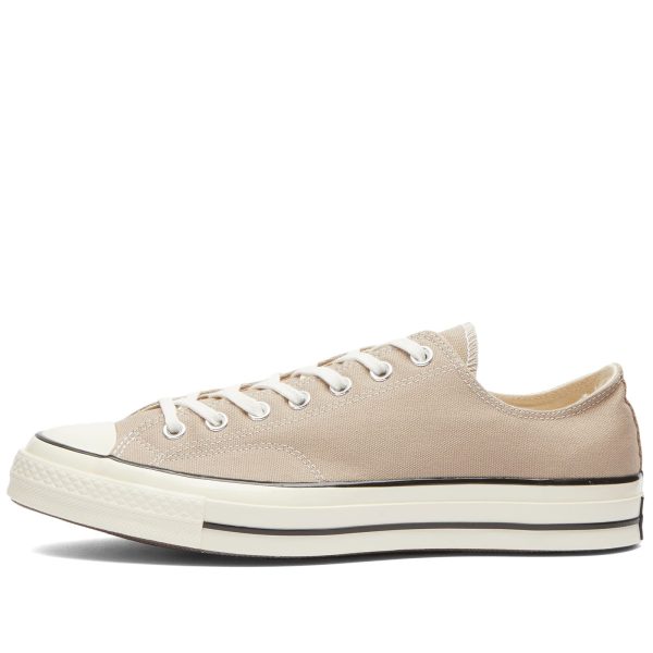 Converse Chuck Taylor 1970s Ox Vintage Cargo/Egret/Black (A06523CC) черного цвета