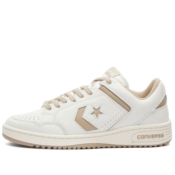 Converse Weapon Ox Vintage White/Vintage Cargo (A07240CC) белого цвета