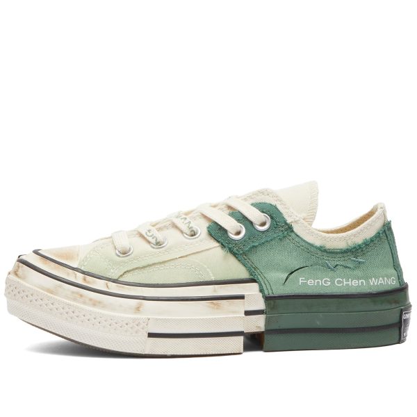 Converse x Feng Chen Wang Chuck 70 2-in-1 Ox Natural Ivory/Myrtle/Egret (A07636CC)  цвета