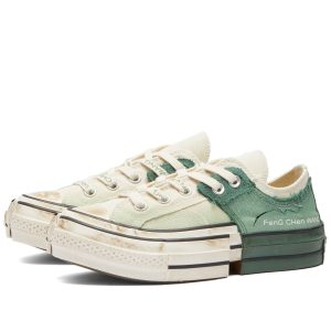 Converse x Feng Chen Wang Chuck 70 2-in-1 Ox Natural Ivory/Myrtle/Egret (A07636CC)  цвета