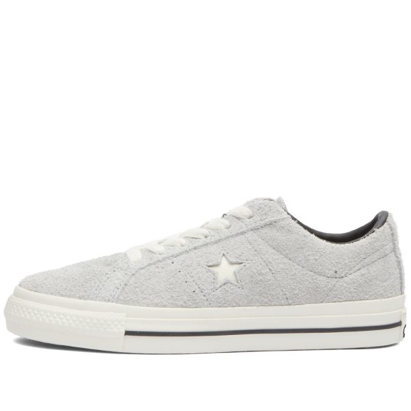 Converse One Star Pro Ox Ash Grey/Egret/Black (A08128CC) черного цвета