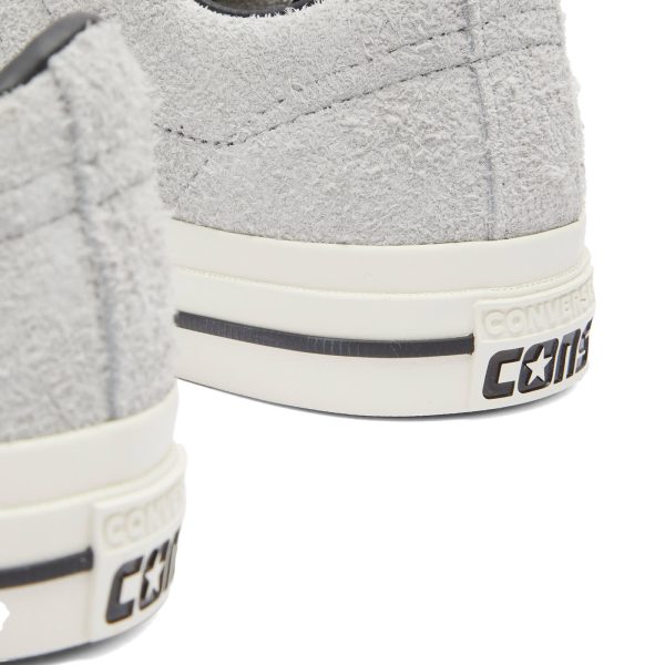 Converse One Star Pro Ox Ash Grey/Egret/Black (A08128CC) черного цвета