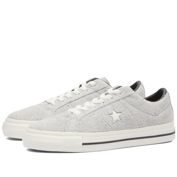 Converse One Star Pro Ox Ash Grey/Egret/Black (A08128CC) черного цвета