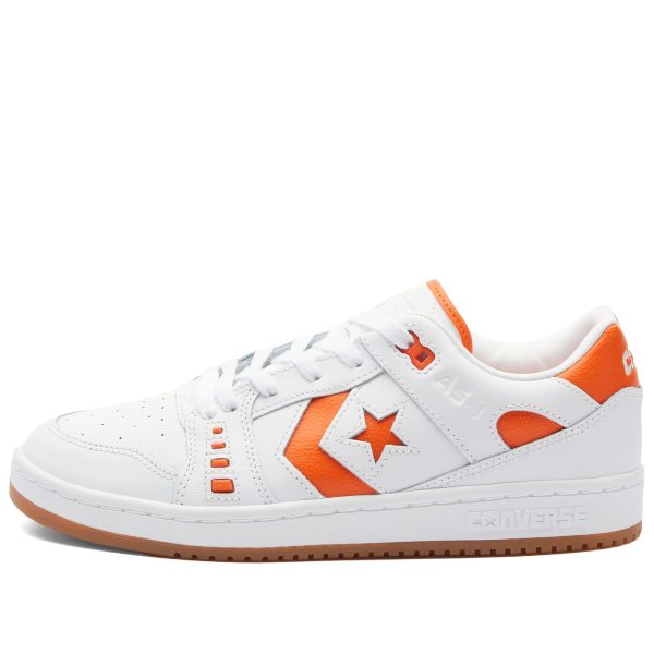 Converse AS-1 Pro Ox White/Orange/White (A08130CC) белого цвета