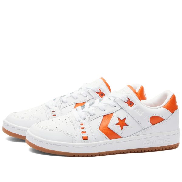 Converse AS-1 Pro Ox White/Orange/White (A08130CC) белого цвета