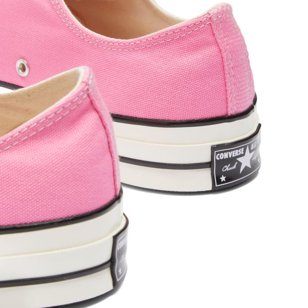 Converse Chuck Taylor 1970s Ox Pink/Egret/Black (A08138CC) черного цвета