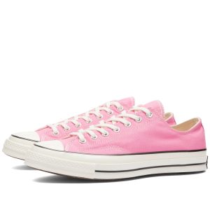 Converse Chuck Taylor 1970s Ox Pink/Egret/Black (A08138CC) черного цвета