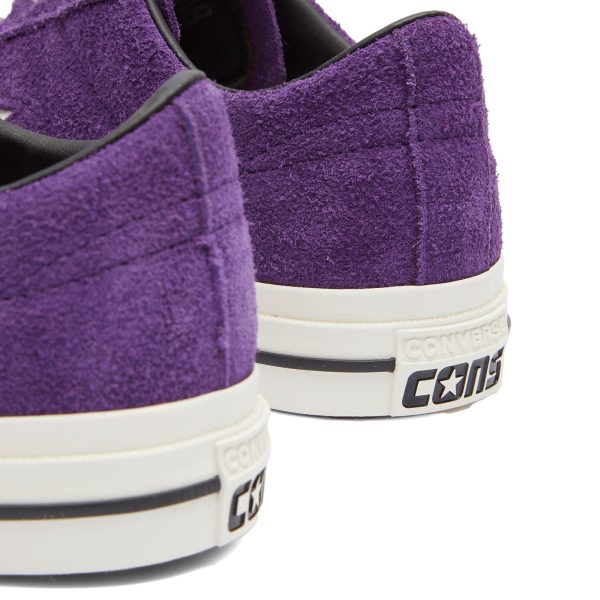 Converse One Star Pro Ox Night Purple/Egret/Black (A08141CC) черного цвета