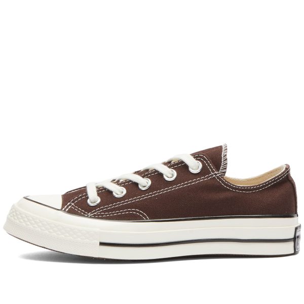 Converse Chuck Taylor 1970s Ox Dark Root/Egret/Black (A08189CC) черного цвета