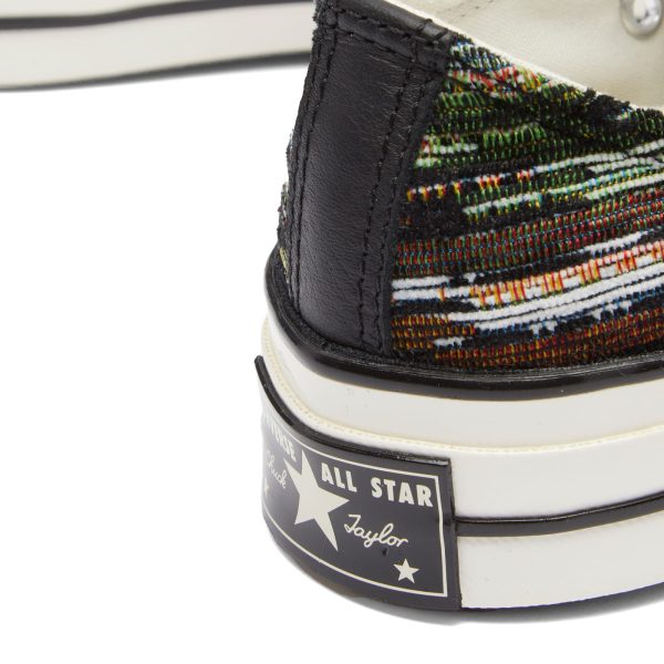 Converse Chuck Taylor 1970s Ox Egret/Black (A09091CC) черного цвета