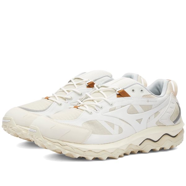 Mizuno WAVE MUJIN TL GTX Summer Sand/White/Mother Of Pearl (D1GA2373-04) белого цвета