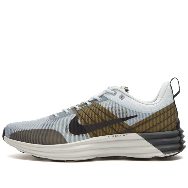 Nike Lunar Roam Pure Platinum/Black/Wolf Grey (DV2440-001) черного цвета