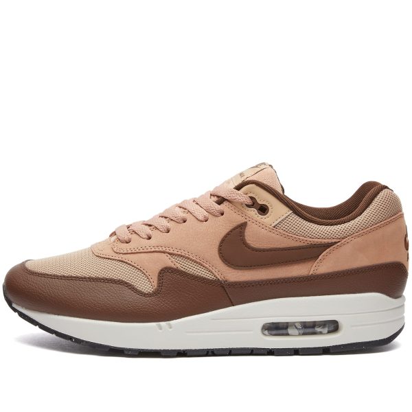 Nike Air Max 1 SC Hemp Dusted Clay/Light Orewood Brown (FB9660-200) коричневого цвета