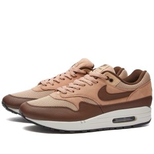 Nike Air Max 1 SC Hemp Dusted Clay/Light Orewood Brown (FB9660-200) коричневого цвета