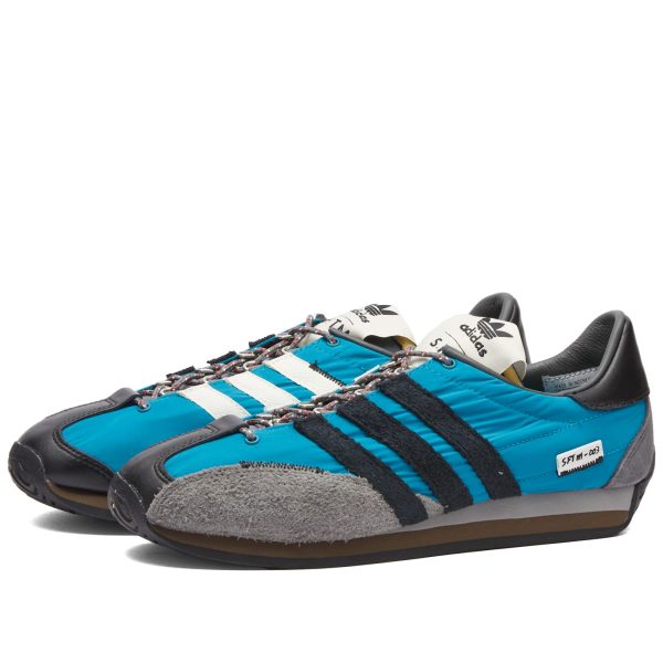 Adidas x Song for the Mute COUNTRY OG Active Teal/Core Black/Grey (ID3545) черного цвета