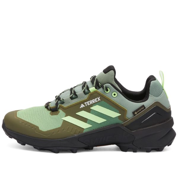 Adidas Terrex Swift R3 GTX Silver Green/Green Spark/Olive Strata (IE5065) зеленого цвета