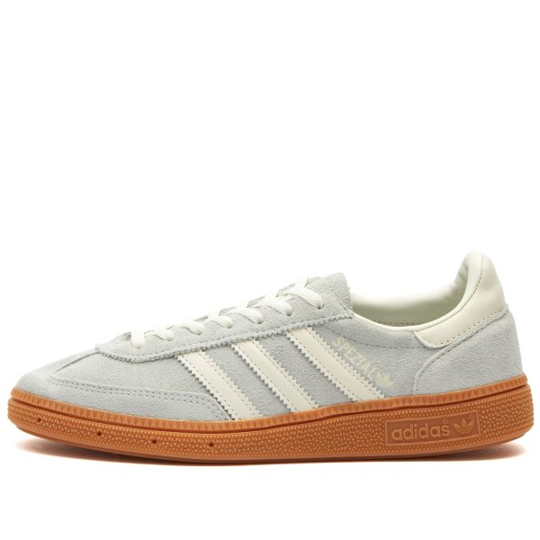 Adidas Handball Spezial Wonder Silver/Off White/Gum (IF6491) белого цвета