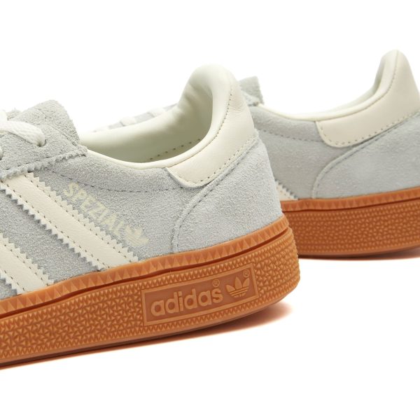 Adidas Handball Spezial Wonder Silver/Off White/Gum (IF6491) белого цвета