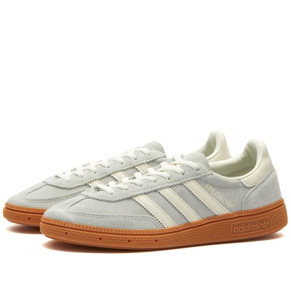 Adidas Handball Spezial Wonder Silver/Off White/Gum (IF6491) белого цвета