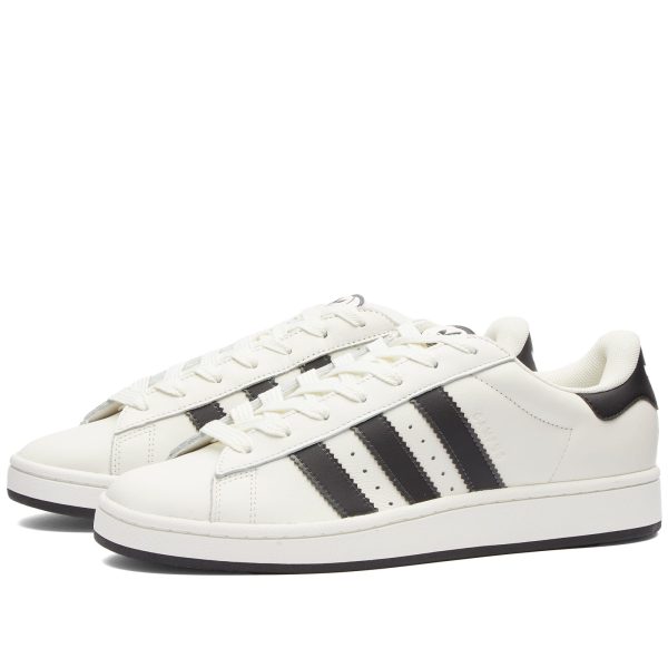 Adidas Campus 00s Core White/Core Black/Off White (IF8761) белого цвета