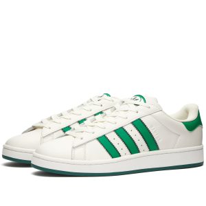 Adidas Campus 00s Core White/Green/Off White (IF8762) белого цвета