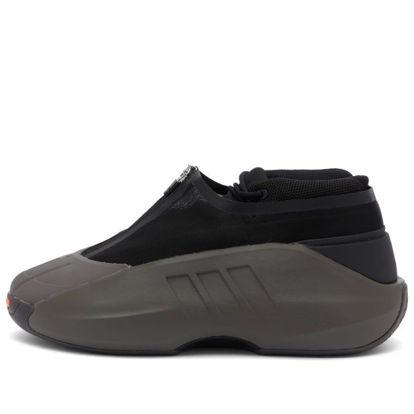 Adidas Crazy IIInfinity Charcoal/Core Black/Solar Red (IG6156) черного цвета