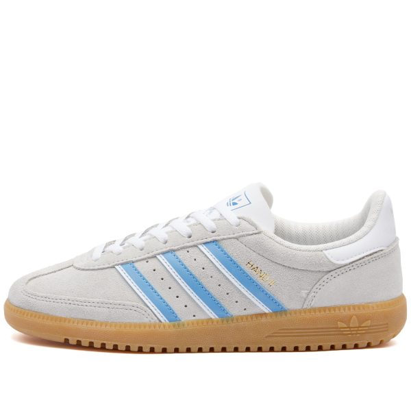 Adidas Hand 2 Grey One/Light Blue/Core White (IG6190) белого цвета