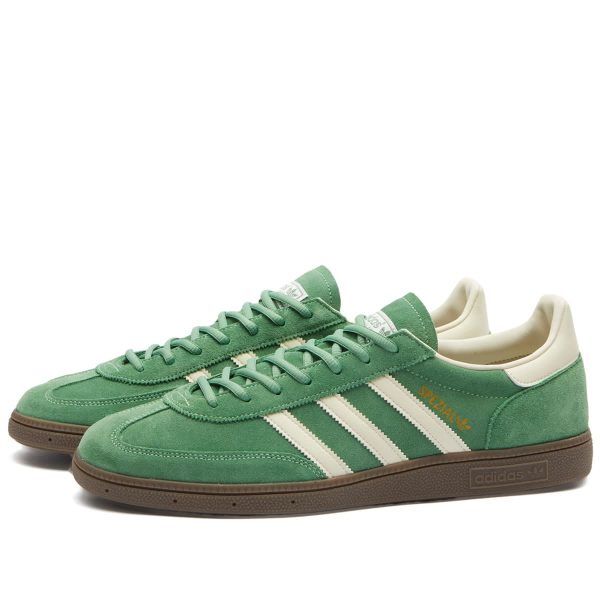 Adidas Handball Spezial Preloved Green/Cream White/Crystal White (IG6192) белого цвета