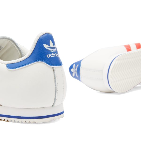 Adidas Kick Core White/Bright Red/Team Royal Blue (IG8952) белого цвета