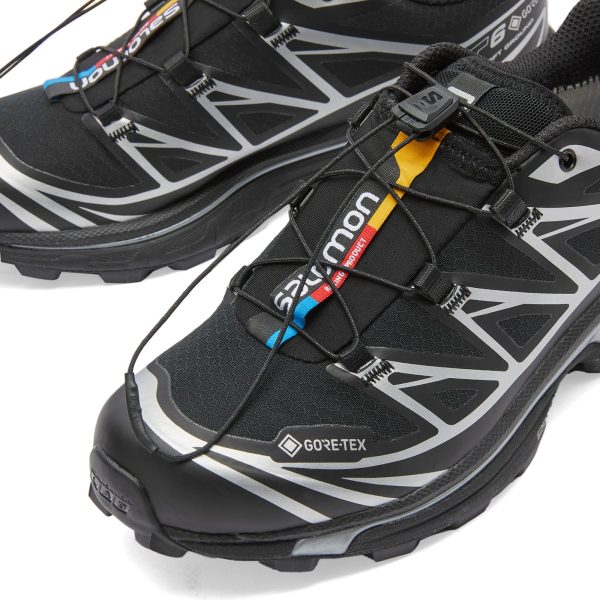 Salomon XT-6 GTX Black/Ftw Silver (L47450600) черного цвета