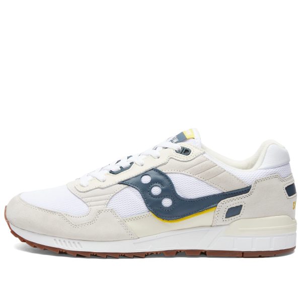 Saucony Shadow 5000 White/Blue (S70637-8) белого цвета