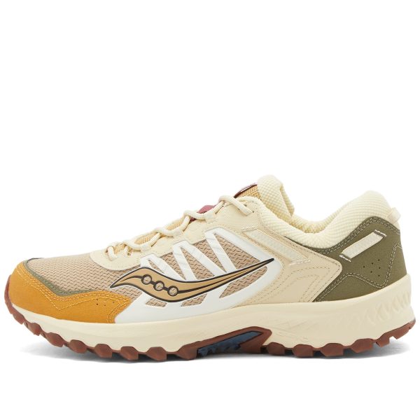 Saucony Grid Peak Tan/Chino Green (S70814-5) зеленого цвета