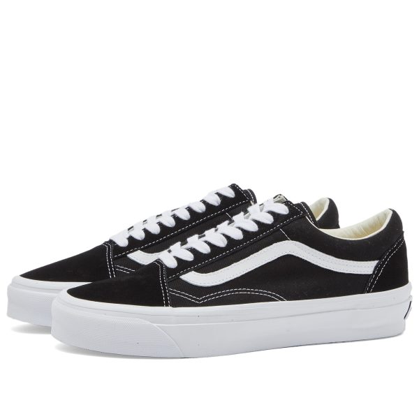 Vans Old Skool 36 Lx Black/White (VN000CQDBA2) белого цвета