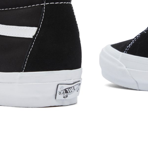 Vans Sk8-Mid Reissue 83 Lx Black/White (VN000CQQBA2) белого цвета