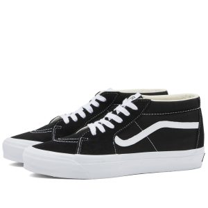 Vans Sk8-Mid Reissue 83 Lx Black/White (VN000CQQBA2) белого цвета