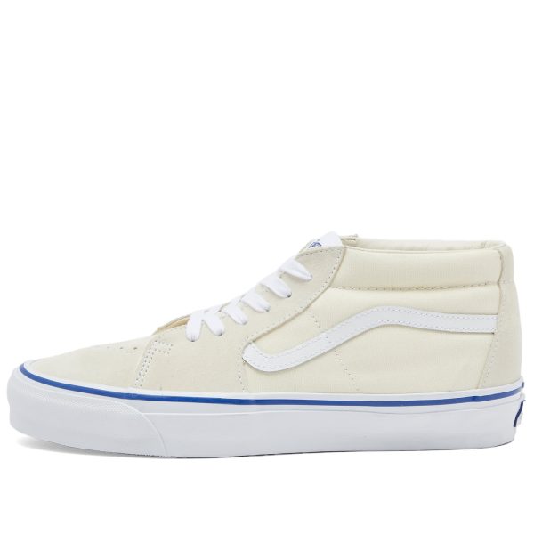 Vans Sk8-Mid Reissue 83 Lx Off White (VN000CQQOFW) белого цвета