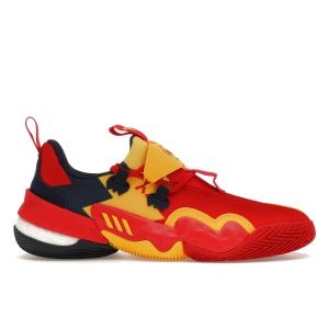 Adidas Trae Young 1 McDonalds All-American Red Red-Solid Bold-Gold (GX6815)