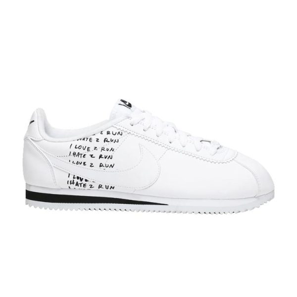 Nike Nathan Bell x Classic Cortez White Black-Pink-Foam-White (BV8165-100)