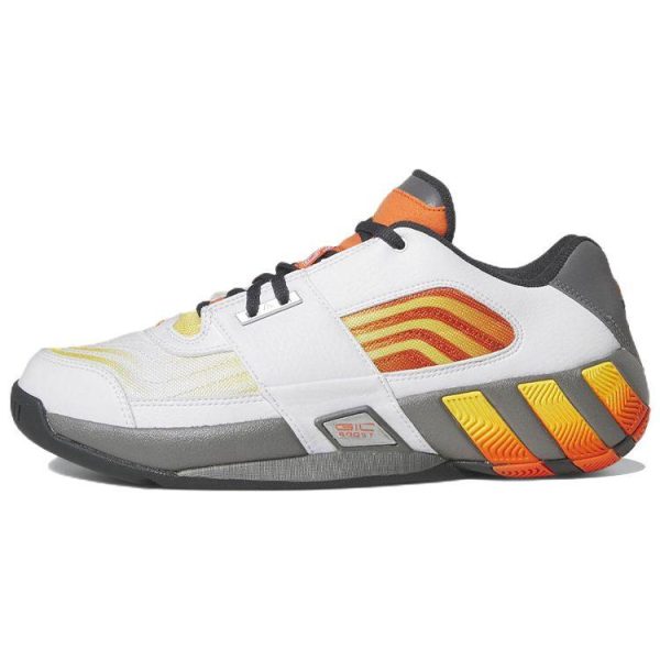 adidas Gil Zero Restomod Grant High School White Cloud-White Semi-Impact-Orange (FZ6213)