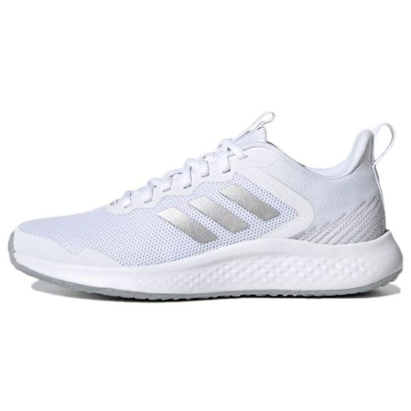 Adidas Fluidstreet White Matte Silver   Cloud-White Halo-Silver (G58104)