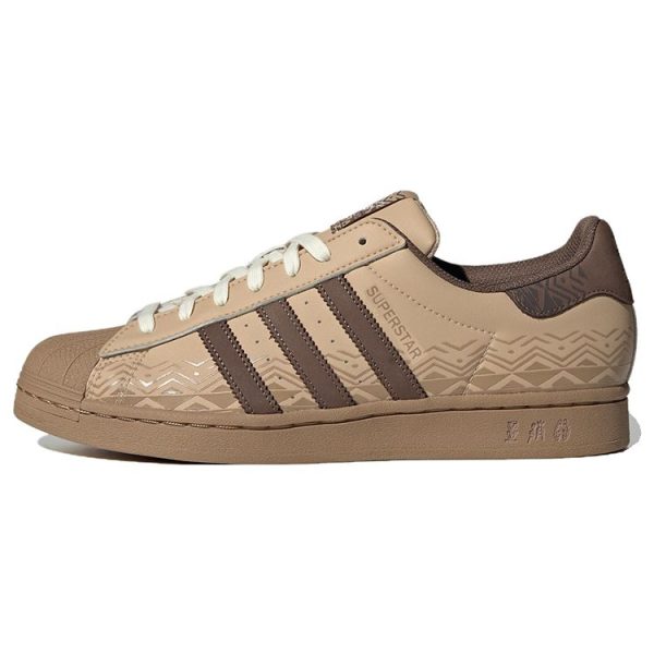 adidas Superstar Magic Beige Tribal Cream Earth-Strata Cargo-Brown (IF0505)