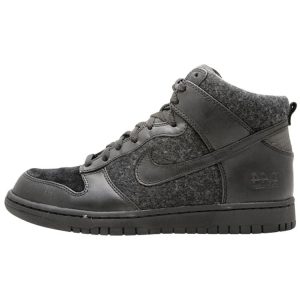 Nike Dunk Hi Supreme Spark Sticky Rubber Black Black-Midnight-Fog (333885-001)