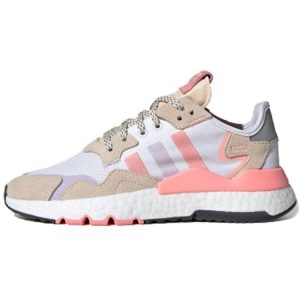 Adidas Nite Jogger White Glory Pink   Footwear-White Purple-Tint (FX7459)