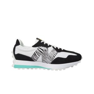 New Balance 327 White Black Teal (WS327SP1)