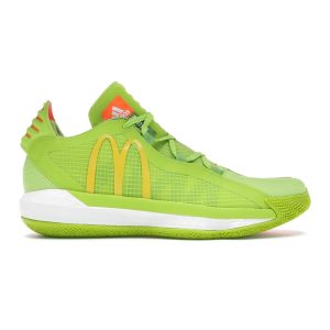 adidas McDonalds x Dame 6 Dame Sauce Green Semi-Solar-Slime Solar-Orange (FX3334)