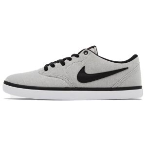 Nike Check Solarsoft Canvas SB Atmosphere Grey Black White Team-Red (843896-016)